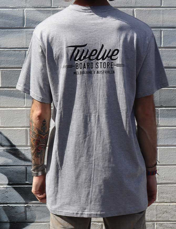 Twelve Melbs Tall Tee | Grey