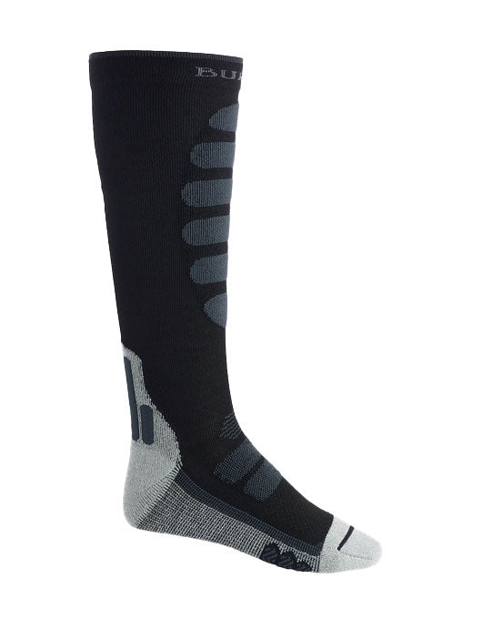 Burton Mens Performance + Lightweight Compression Sock | True Black