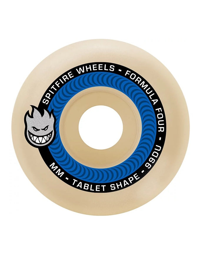 Spitfire F4 Tablets Wheels Natural | 99D/54mm