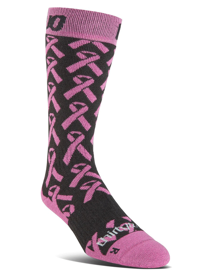 ThirtyTwo Women's B4BC Merino Sock | Black/Pink