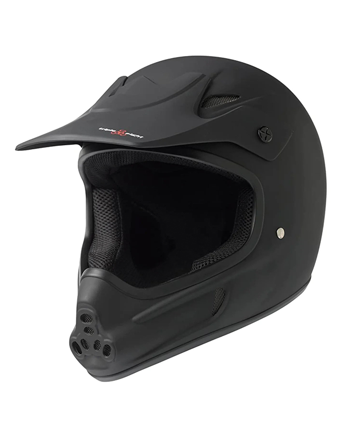 Triple 8 Invader Full Face Helmet | Black Rubber