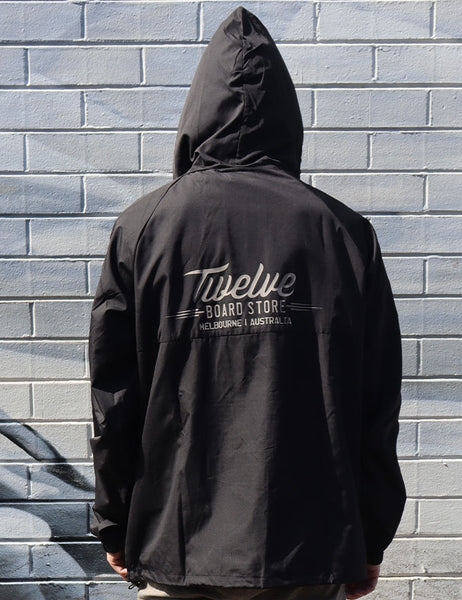 Twelve Melbs Windbreaker Jacket Black