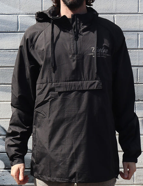 Twelve Melbs Windbreaker Jacket Black
