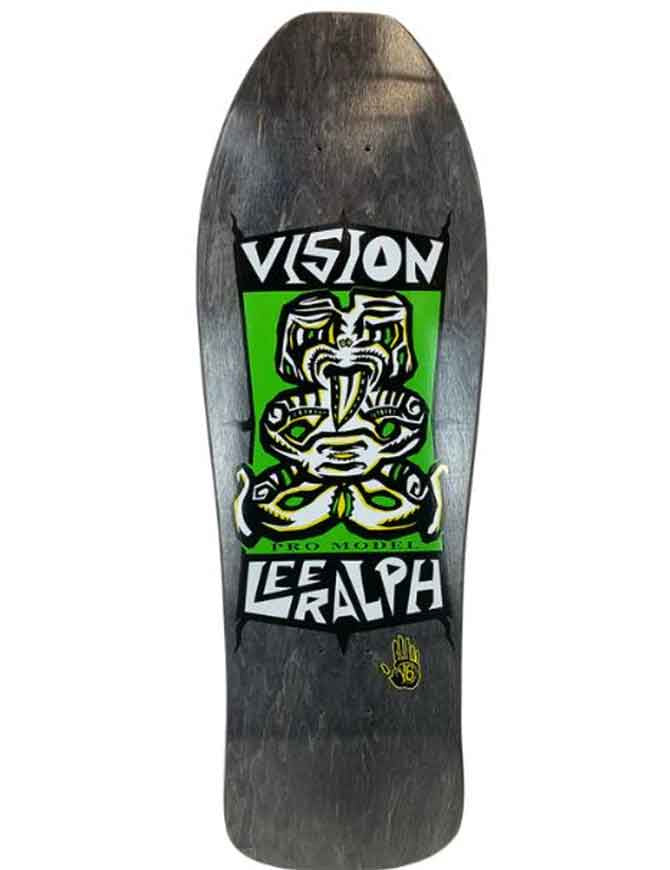 Vision Lee Ralph Reissue Deck Tiki Black Stain | 10"
