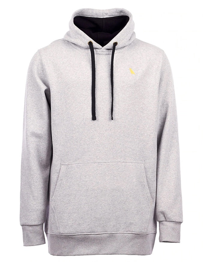 Yuki Threads Relaxed Old Mate Hood 2023 | Heather Grey